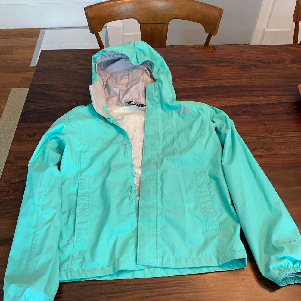 Girls Northface Rain coat